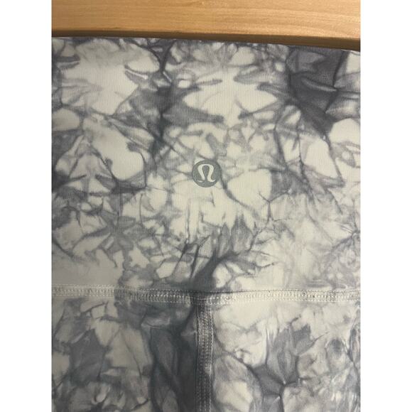 Lululemon Wunder Under High Rise Tight Dual Shibori Baltic Gray Antique White 8 - Picture 5 of 7
